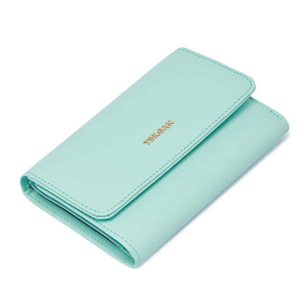 Mavi Deri Kadın Cüzdan - S1CB00005730-T9J - 1