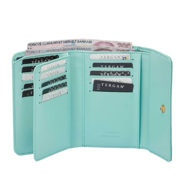 Mavi Deri Kadın Cüzdan - S1CB00005730-T9J - 3