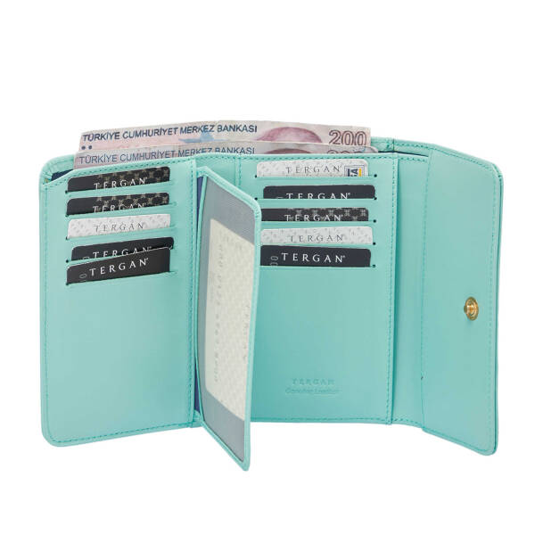 Mavi Deri Kadın Cüzdan - S1CB00005730-T9J - 4