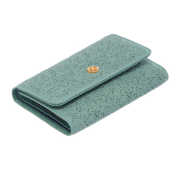 Mavi Deri Kadın Cüzdan - S1CB00005788-T0P - 1