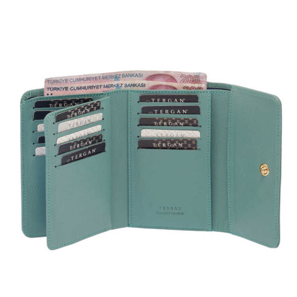 Mavi Deri Kadın Cüzdan - S1CB00005788-T0P - 2