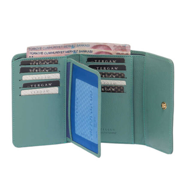 Mavi Deri Kadın Cüzdan - S1CB00005788-T0P - 3