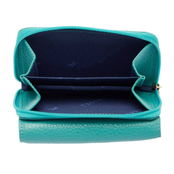 Mavi Hakiki Deri Kadın Cüzdan - S1CB00005798-N29 - 4