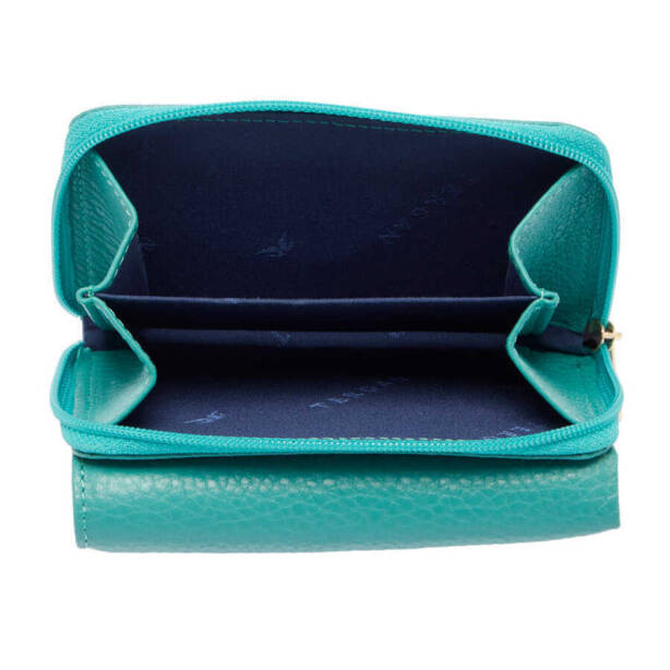 Mavi Hakiki Deri Kadın Cüzdan - S1CB00005798-N29 - 4