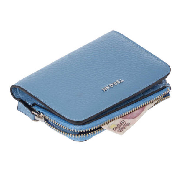 Mavi Deri Kadın Cüzdan - S1CB00005812-I6T - 3