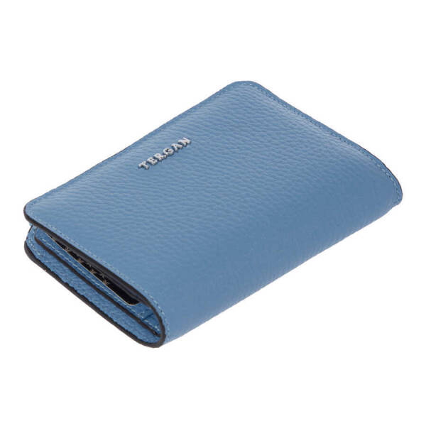 Mavi Hakiki Deri Kadın Cüzdan - S1CB00005812-I6T - 1