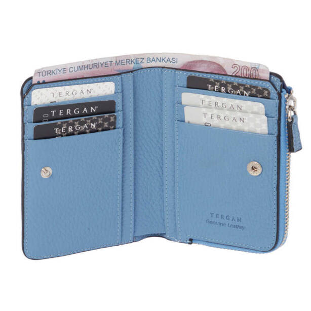 Mavi Hakiki Deri Kadın Cüzdan - S1CB00005812-I6T - 2