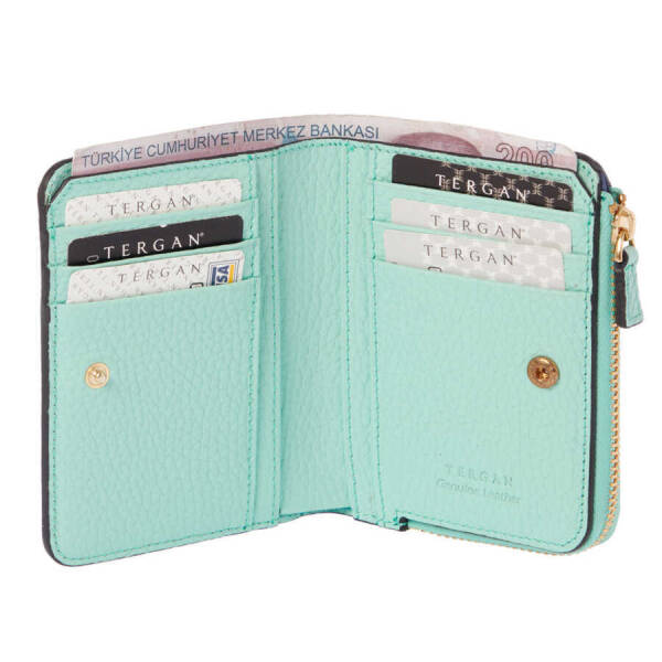 Mavi Hakiki Deri Kadın Cüzdan - S1CB00005812-T9D - 2