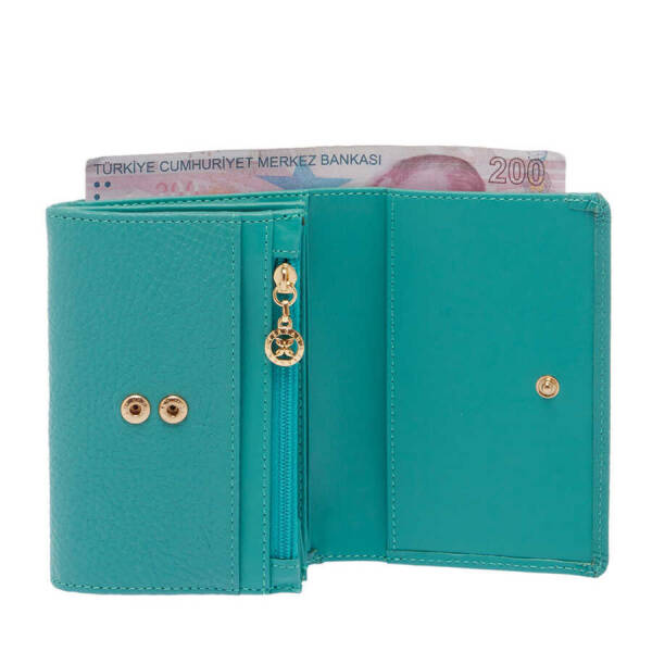 Mavi Deri Kadın Cüzdan - S1CB00005815-T0T - 2