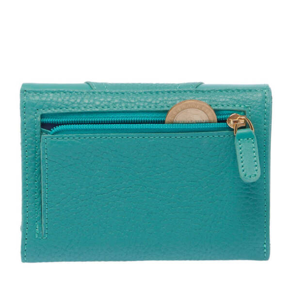 Mavi Deri Kadın Cüzdan - S1CB00005815-T0T - 4