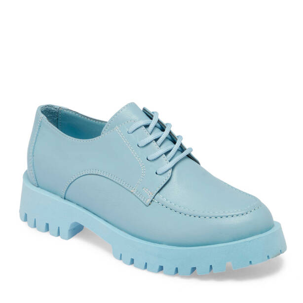 Mavi Hakiki Deri Kadın Makosen - K25I1AY67818-S1M - 2