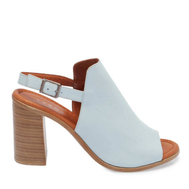 Mavi Deri Kadın Sandalet - K24Y1AY67243-S1M - 3