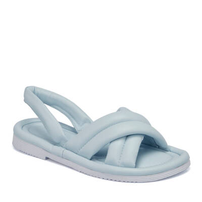 Mavi Deri Kadın Sandalet - K24Y1SN67414-J61 