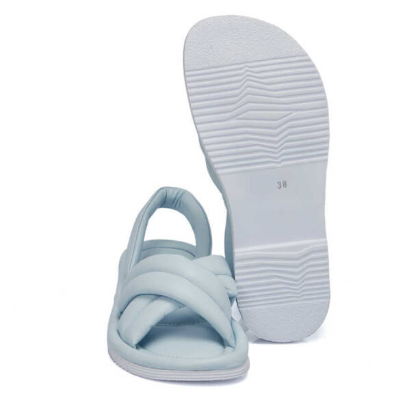 Mavi Deri Kadın Sandalet - K24Y1SN67414-J61 - 4