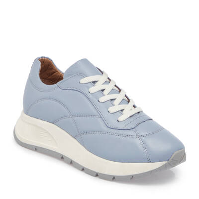  Mavi Deri Kadın Sneaker - K23I1AY66507-J61 