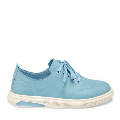  Mavi Deri Kadın Sneaker - K24I1AY67093-J61 - 3