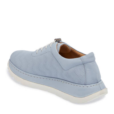  Mavi Deri Kadın Sneaker - K24I1AY67360-S1M - 2
