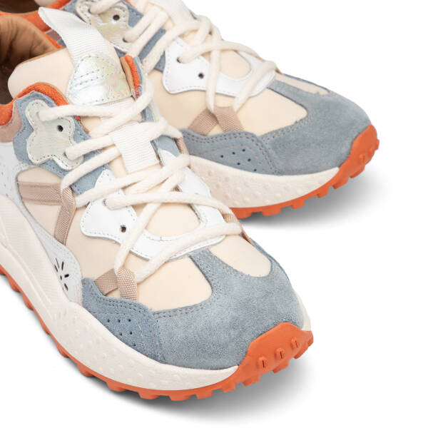Mavi Deri-Tekstil Kadın Sneaker - K25I1AY67897-U6O - 3