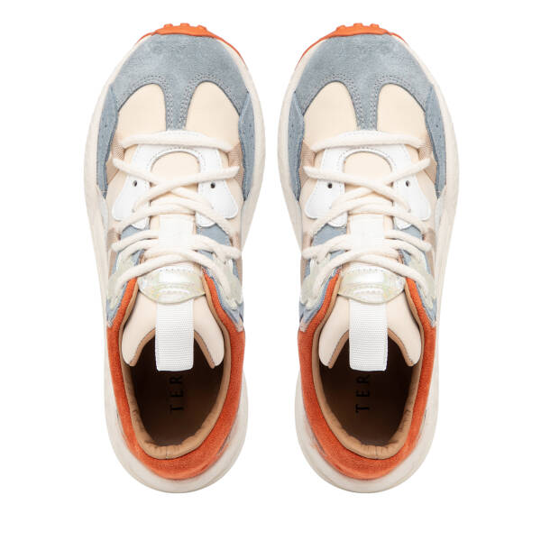 Mavi Deri-Tekstil Kadın Sneaker - K25I1AY67897-U6O - 5
