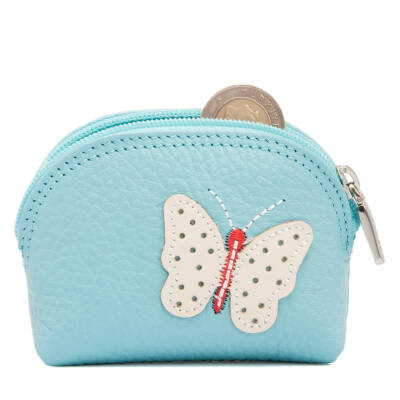 Mavi Deri Unisex Bozuk Paralık - S1BP00000156-N29 - 3