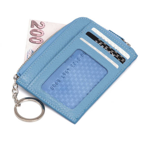 Mavi Deri Unisex Kredi Kartlık - S1KK00000265-C43 - 2