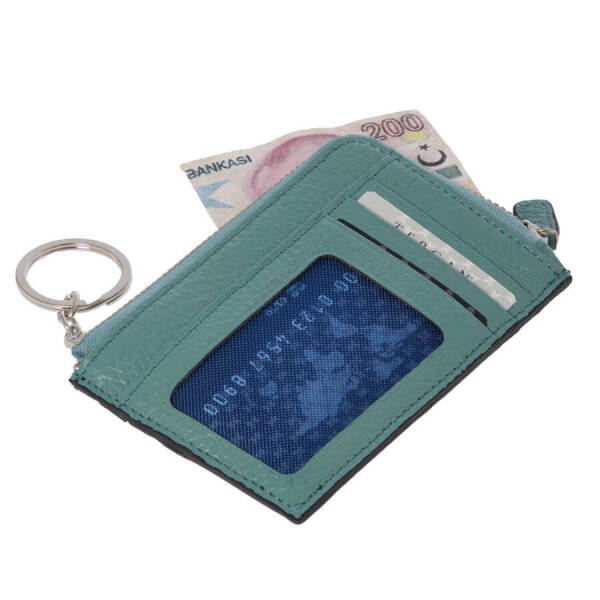 Mavi Deri Unisex Kredi Kartlık - S1KK00000265-S3I - 2