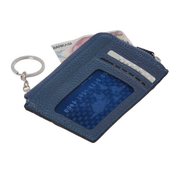 Mavi Deri Unisex Kredi Kartlık - S1KK00000265-T0M - 2