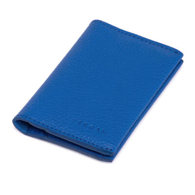  Mavi Deri Unisex Kredi Kartlık - S1KK00000266-H0Y 