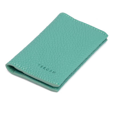  Mavi Deri Unisex Kredi Kartlık - S1KK00000266-N29 