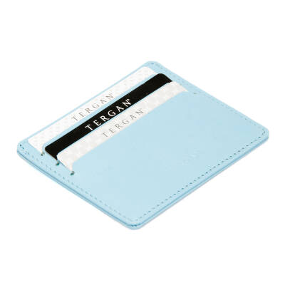  Mavi Deri Unisex Kredi Kartlık - S1KK00001050-M0K 
