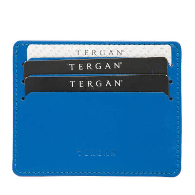 Mavi Deri Unisex Kredi Kartlık - S1KK00001050-M5J - 2