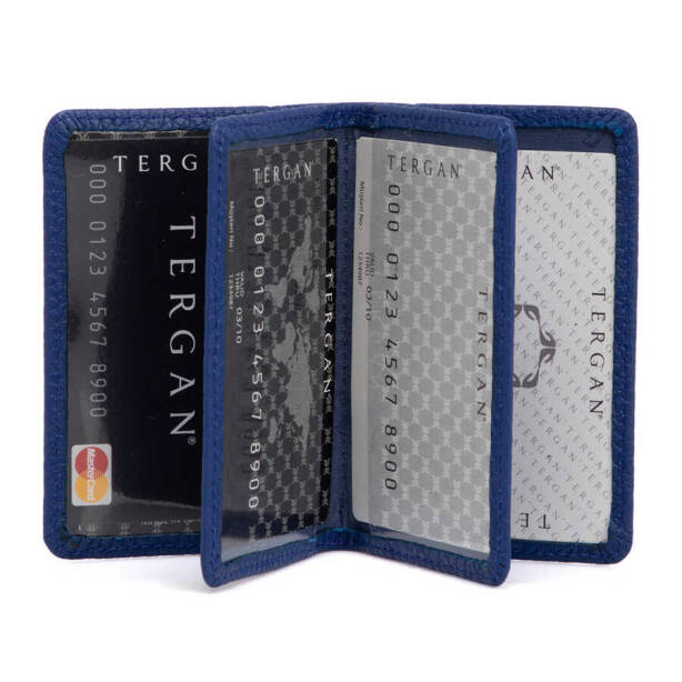 Mavi Deri Unisex Kredi Kartlık - S1KK00001601-H0Y - 2