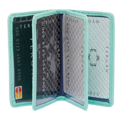 Mavi Deri Unisex Kredi Kartlık - S1KK00001601-T9D - 2
