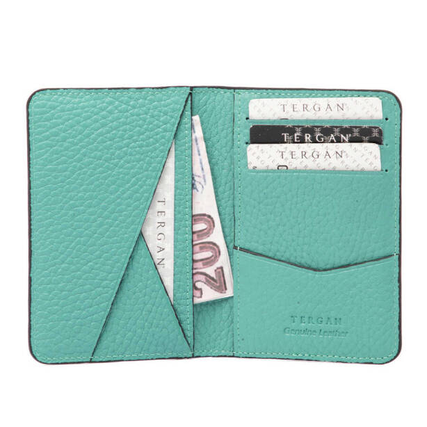 Mavi Deri Unisex Kredi Kartlık - S1KK00001645-N29 - 2