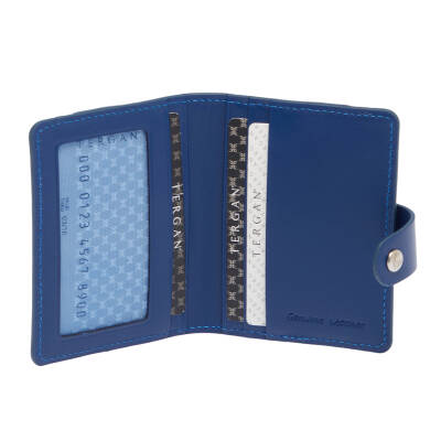 Mavi Deri Unisex Kredi Kartlık - S1KK00001653-J1F - 2