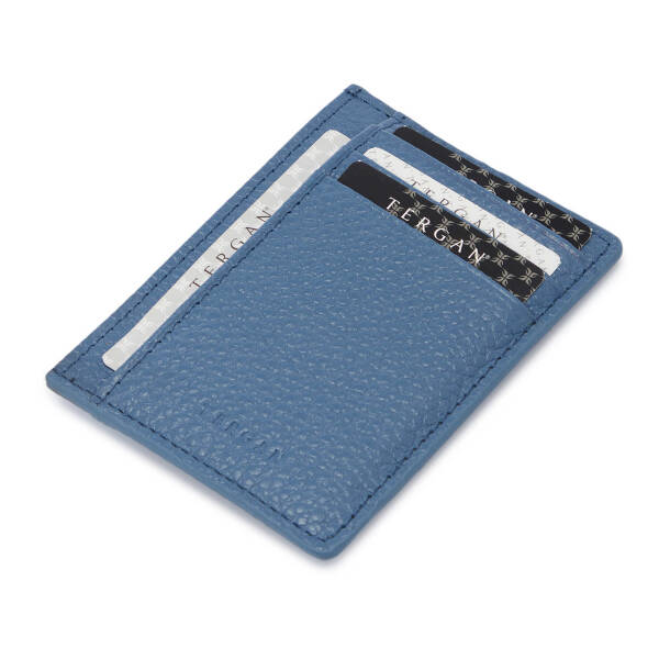Mavi Deri Unisex Kredi Kartlık - S1KK00001676-I6T - 1