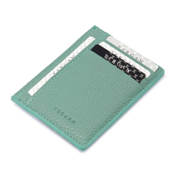 Mavi Deri Unisex Kredi Kartlık - S1KK00001676-T9D - 1