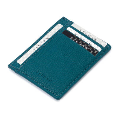Mavi Deri Unisex Kredi Kartlık - S1KK00001676-T9L 