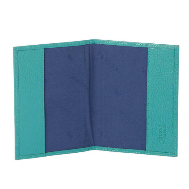 Mavi Hakiki Deri Unisex Pasaportluk - S1PS00001200-N29 - Tergan