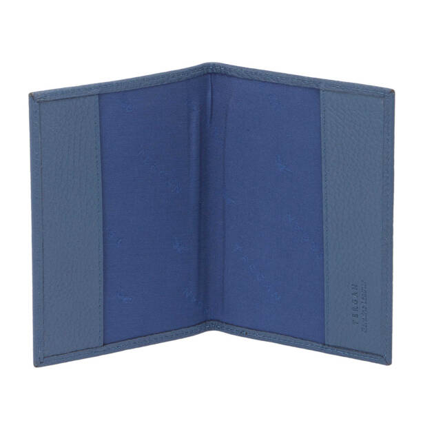 Mavi Hakiki Deri Unisex Pasaportluk - S1PS00001200-T0M - Tergan