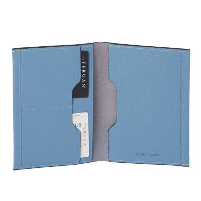 Mavi Deri Unisex Pasaportluk - S1PS00001657-C43 - 2