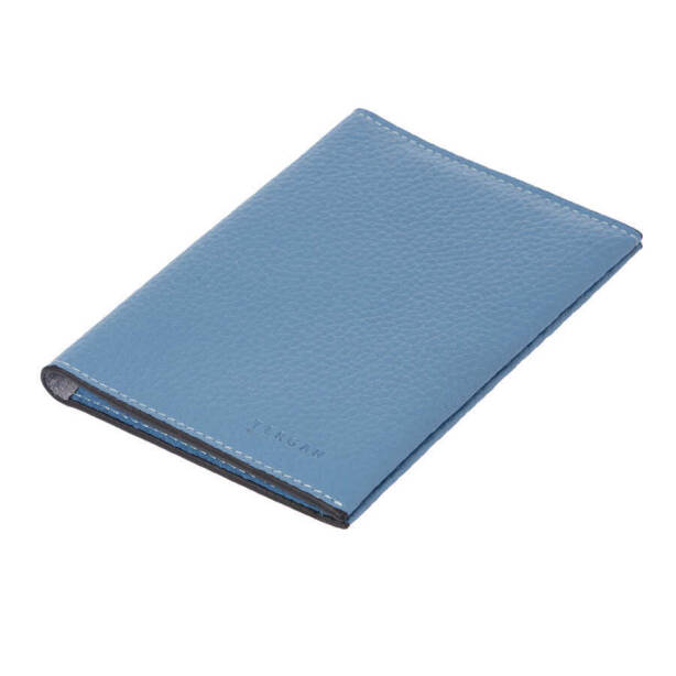 Mavi Hakiki Deri Unisex Pasaportluk - S1PS00001657-C43 