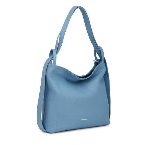 Mavi Hakiki Deri Kadın Omuz Çantası - S26Y1BC79910-C43 - 2