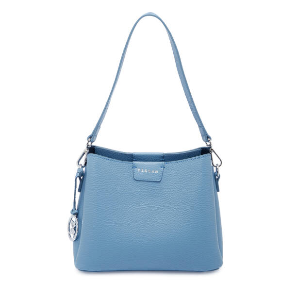 Mavi Hakiki Deri Kadın Omuz Çantası - S26Y1BC80172-C43 