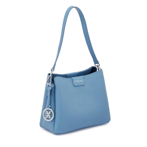 Mavi Hakiki Deri Kadın Omuz Çantası - S26Y1BC80172-C43 - 2