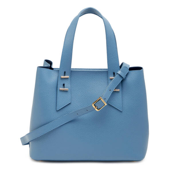 Mavi Hakiki Deri Kadın Omuz Çantası - S26Y1BC80485-C43 - 3