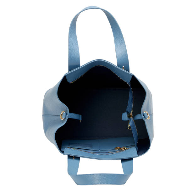 Mavi Hakiki Deri Kadın Omuz Çantası - S26Y1BC80485-C43 - 4