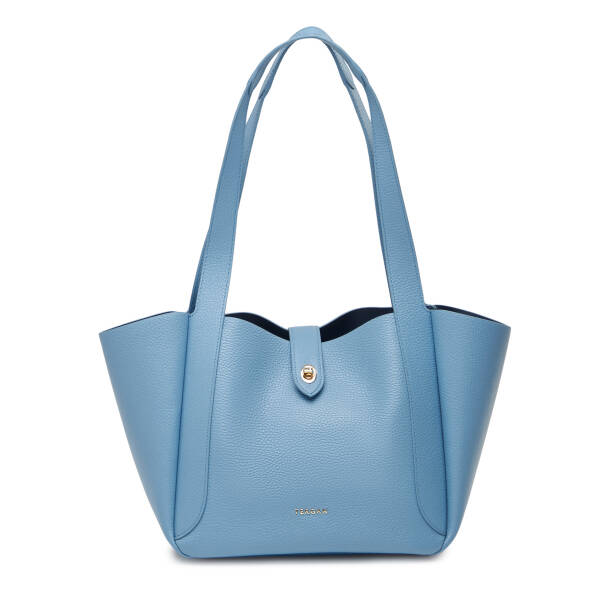 Mavi Hakiki Deri Kadın Omuz Çantası - S26Y1BC80528-C43 