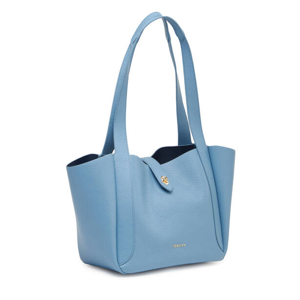 Mavi Hakiki Deri Kadın Omuz Çantası - S26Y1BC80528-C43 - 2