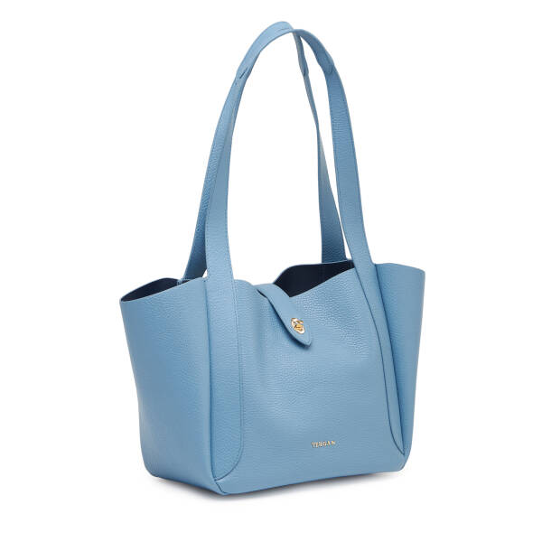 Mavi Hakiki Deri Kadın Omuz Çantası - S26Y1BC80528-C43 - 2